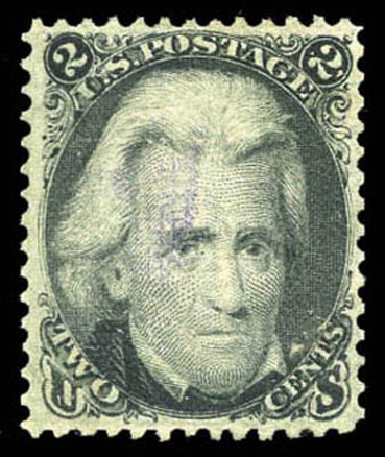 Costs of US Stamp Scott Catalog #85B - 1868 2c Jackson Grill. Matthew Bennett International, Mar 2011, Sale 337, Lot 2543
