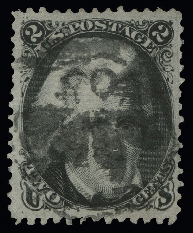 Costs of US Stamps Scott Catalogue 85B - 1868 2c Jackson Grill. Spink Shreves Galleries, Aug 2013, Sale 144, Lot 136