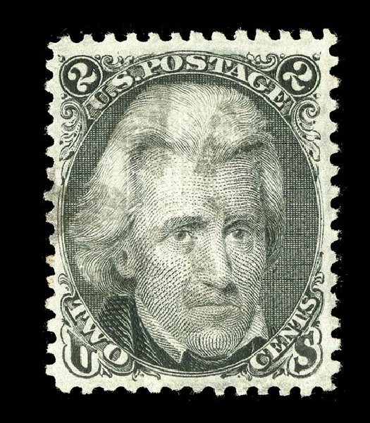 US Stamp Price Scott Catalog 85B - 1868 2c Jackson Grill. Spink Shreves Galleries, May 2014, Sale 148, Lot 116