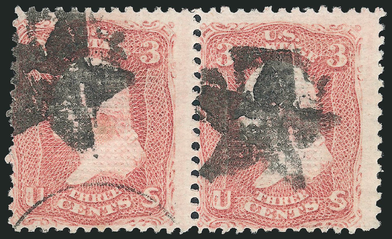 Prices of US Stamp Scott Cat. # 85C - 3c 1868 Washington Grill. Robert Siegel Auction Galleries, Sep 2010, Sale 993, Lot 487