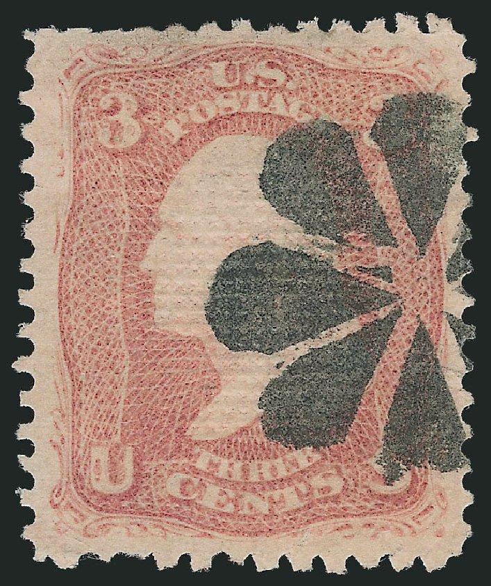 Price of US Stamp Scott # 85C: 3c 1868 Washington Grill. Robert Siegel Auction Galleries, Dec 2009, Sale 982, Lot 5246