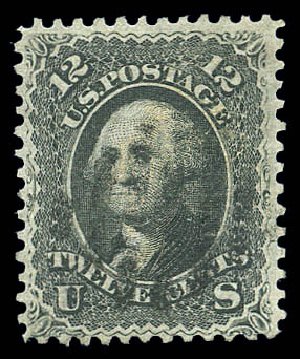 Prices of US Stamps Scott Catalogue # 85E - 12c 1868 Washington Grill. Matthew Bennett International, Sep 2010, Sale 333, Lot 3457