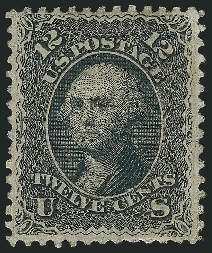 Prices of US Stamp Scott Catalogue # 85E: 12c 1868 Washington Grill. Robert Siegel Auction Galleries, Dec 2012, Sale 1037, Lot 1599