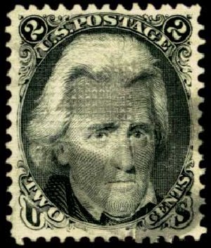 US Stamp Prices Scott Catalog #87: 2c 1868 Jackson Grill. Harmer-Schau Auction Galleries, Feb 2012, Sale 92, Lot 898