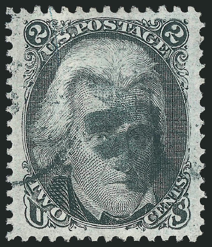 US Stamp Prices Scott Catalog # 87 - 2c 1868 Jackson Grill. Robert Siegel Auction Galleries, Nov 2012, Sale 1034, Lot 98