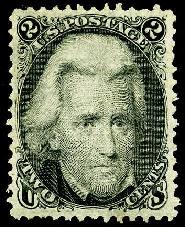 US Stamp Prices Scott Cat. # 87: 2c 1868 Jackson Grill. Matthew Bennett International, May 2008, Sale 327, Lot 89