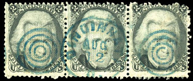 Cost of US Stamp Scott #87 - 2c 1868 Jackson Grill. Matthew Bennett International, Dec 2008, Sale 330, Lot 1530