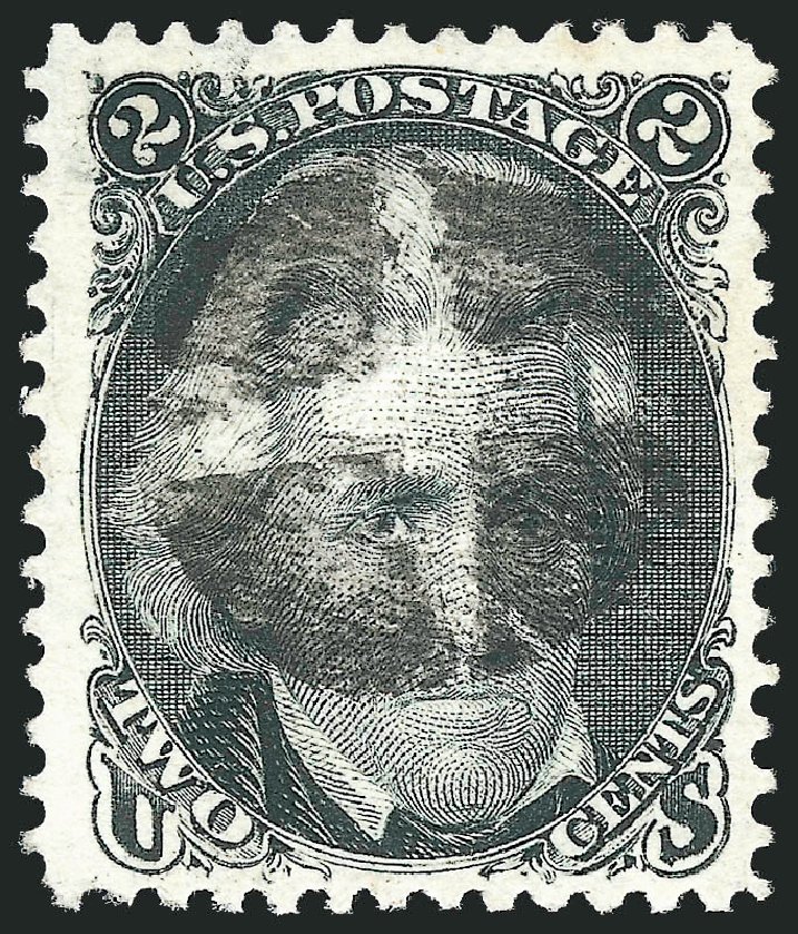 Prices of US Stamps Scott Catalog # 87: 1868 2c Jackson Grill. Robert Siegel Auction Galleries, Nov 2014, Sale 1084, Lot 3260