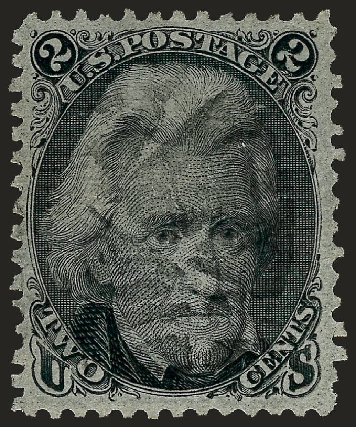 Value of US Stamp Scott Catalog 87 - 2c 1868 Jackson Grill. Robert Siegel Auction Galleries, Sep 2008, Sale 962, Lot 2351
