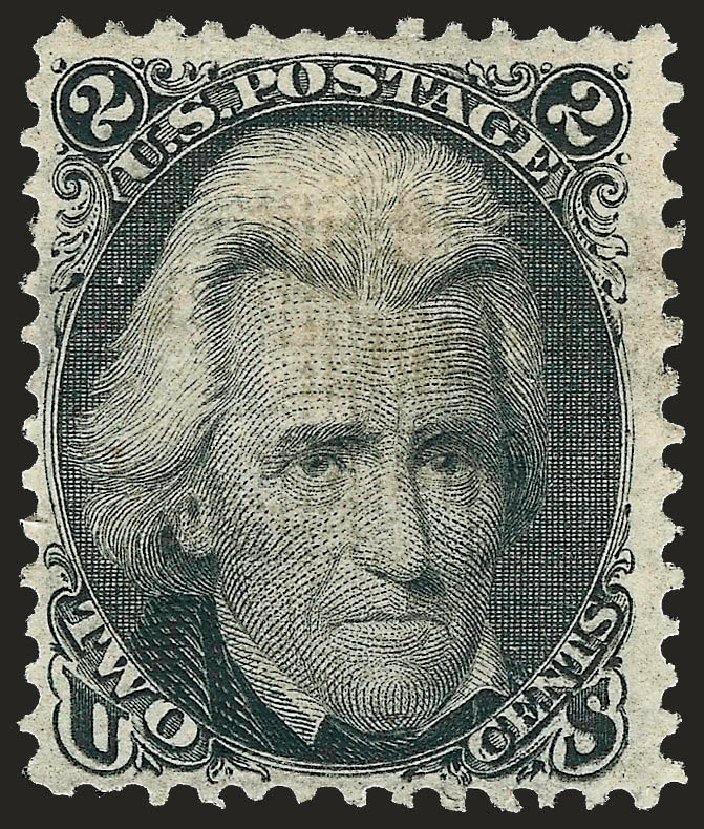 Costs of US Stamp Scott Catalogue 87: 2c 1868 Jackson Grill. Robert Siegel Auction Galleries, Oct 2008, Sale 963, Lot 581