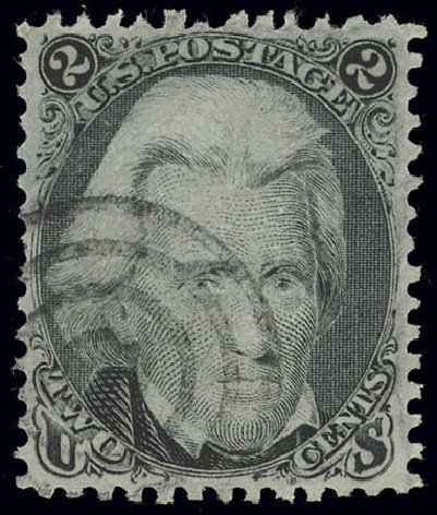 Costs of US Stamps Scott Cat. #87: 2c 1868 Jackson Grill. Daniel Kelleher Auctions, Feb 2013, Sale 634, Lot 74