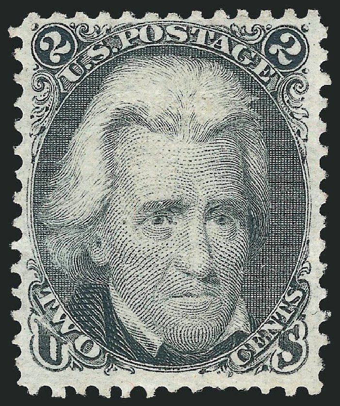Values of US Stamp Scott # 87: 2c 1868 Jackson Grill. Robert Siegel Auction Galleries, Mar 2013, Sale 1040, Lot 1326