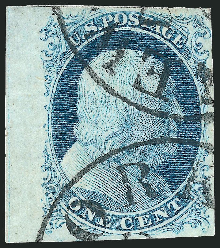 US Stamps Value Scott # 8A: 1851 1c Franklin. Robert Siegel Auction Galleries, Sep 2010, Sale 994, Lot 668