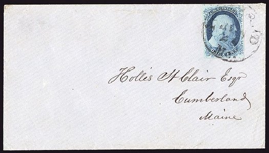 Values of US Stamp Scott Cat. # 8A: 1851 1c Franklin. Spink Shreves Galleries, Jan 2014, Sale 146, Lot 148