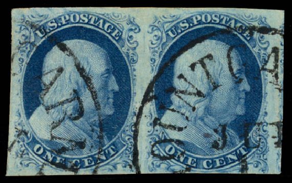 Price of US Stamp Scott Catalog # 8A: 1c 1851 Franklin. Daniel Kelleher Auctions, Dec 2014, Sale 661, Lot 21
