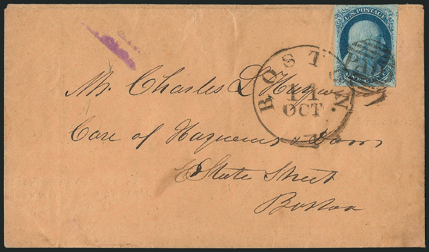 Costs of US Stamps Scott Catalogue #8A - 1851 1c Franklin. Robert Siegel Auction Galleries, Dec 2010, Sale 998, Lot 64