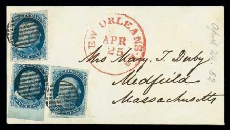 Price of US Stamp Scott Cat. # 8A - 1c 1851 Franklin. Matthew Bennett International, Dec 2007, Sale 323, Lot 33