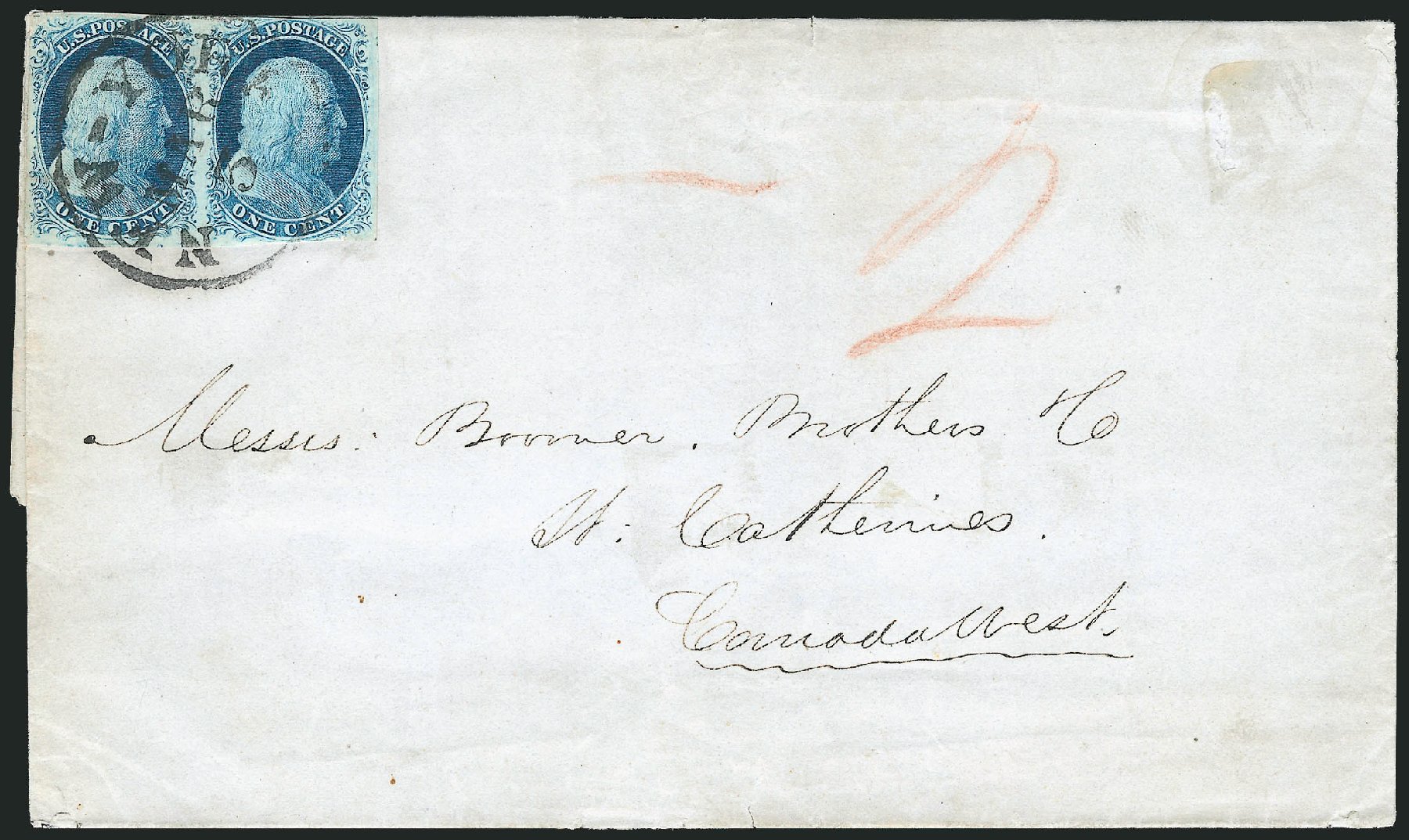 Prices of US Stamps Scott Cat. # 8A: 1c 1851 Franklin. Robert Siegel Auction Galleries, Sep 2010, Sale 994, Lot 746