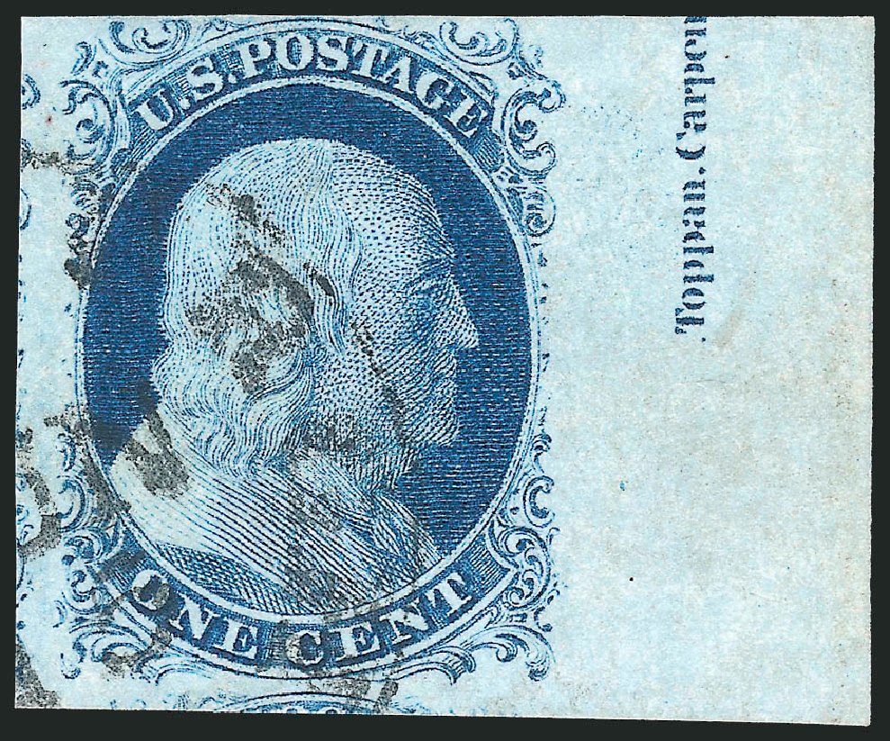 Cost of US Stamps Scott Catalog #9: 1c 1852 Franklin. Robert Siegel Auction Galleries, Jun 2012, Sale 1024, Lot 27