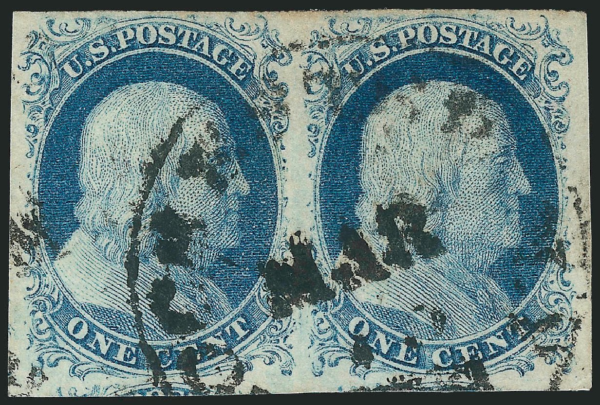 US Stamp Price Scott Catalogue #9: 1852 1c Franklin. Robert Siegel Auction Galleries, Jul 2013, Sale 1050, Lot 97