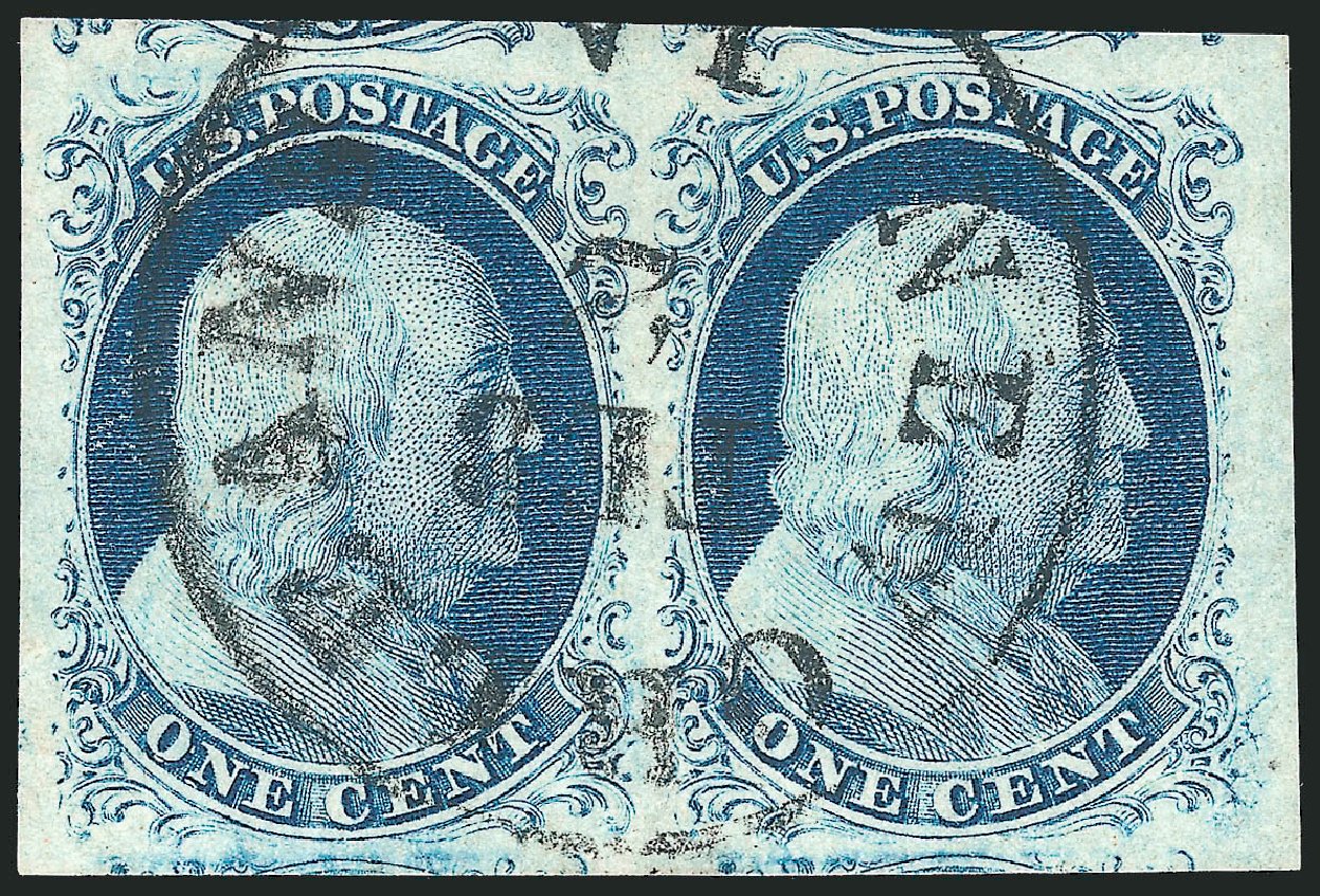 Values of US Stamp Scott #9 - 1c 1852 Franklin. Robert Siegel Auction Galleries, Sep 2014, Sale 1078, Lot 77