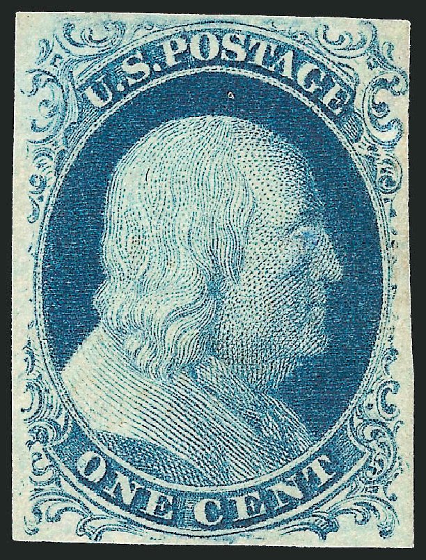 Prices of US Stamp Scott Catalogue #9 - 1852 1c Franklin. Robert Siegel Auction Galleries, Jun 2009, Sale 975, Lot 1117
