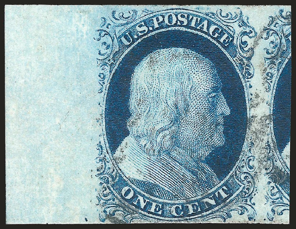 Costs of US Stamp Scott # 9: 1c 1852 Franklin. Robert Siegel Auction Galleries, Sep 2009, Sale 976, Lot 1127