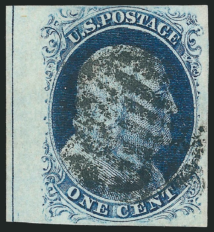 US Stamp Price Scott 9: 1852 1c Franklin. Robert Siegel Auction Galleries, Sep 2010, Sale 994, Lot 787