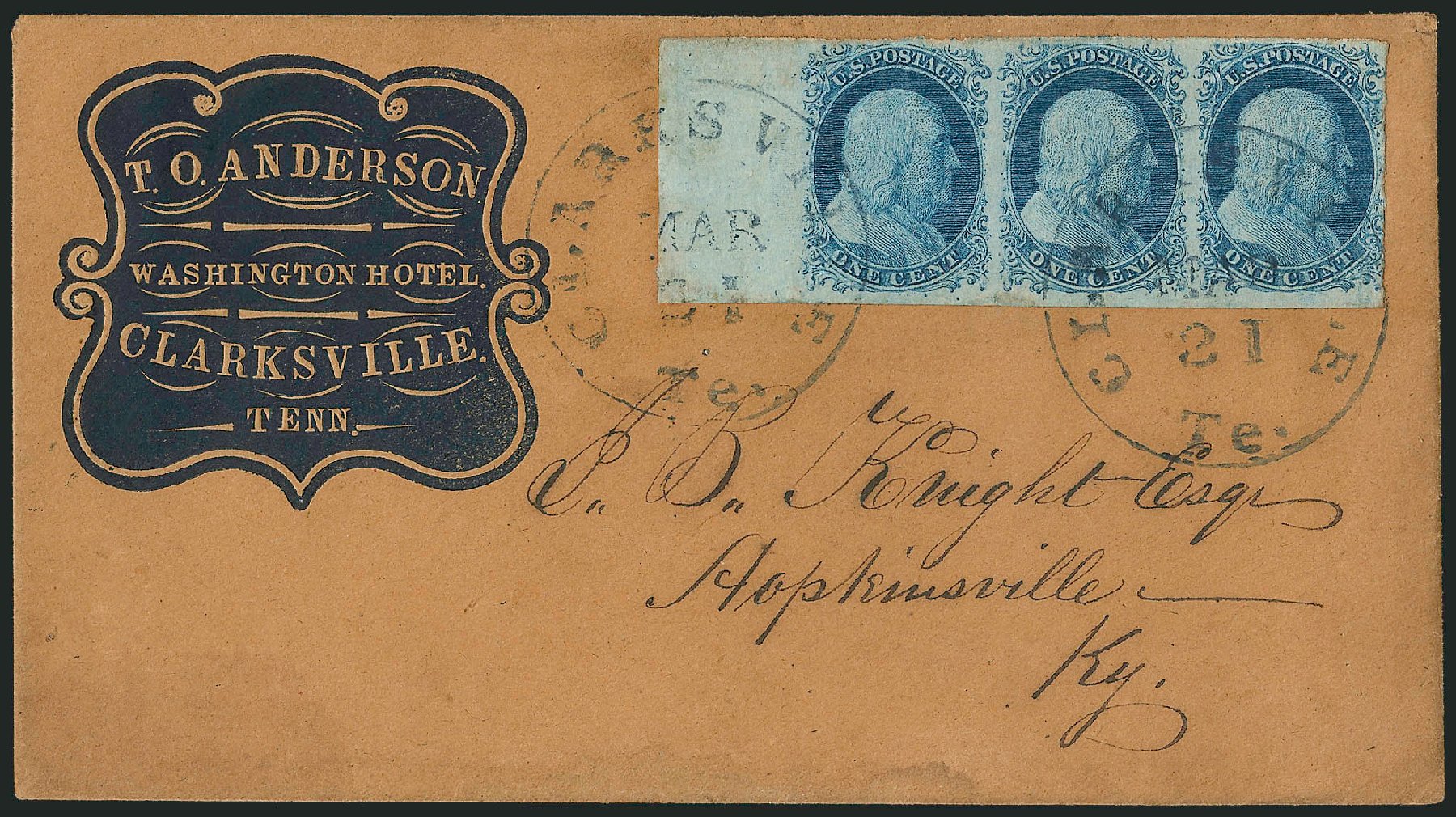 Cost of US Stamps Scott Catalog #9 - 1c 1852 Franklin. Robert Siegel Auction Galleries, Dec 2010, Sale 998, Lot 107