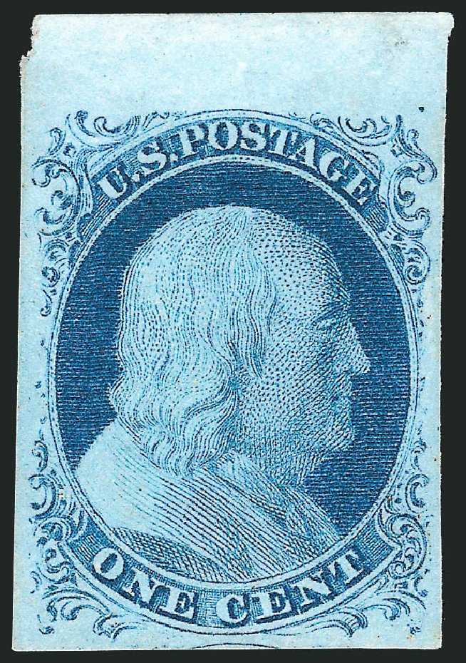 Prices of US Stamp Scott 9: 1852 1c Franklin. Robert Siegel Auction Galleries, Dec 2010, Sale 998, Lot 117