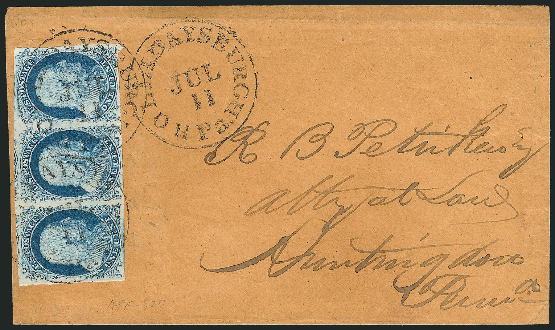 Cost of US Stamp Scott 9: 1852 1c Franklin. Robert Siegel Auction Galleries, Dec 2010, Sale 998, Lot 277