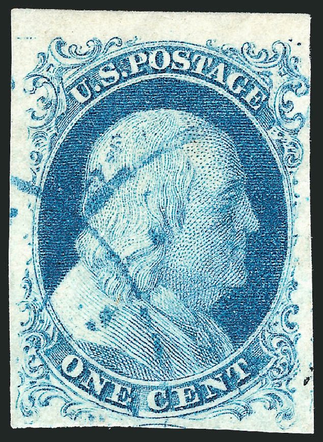 Costs of US Stamps Scott # 9 - 1852 1c Franklin. Robert Siegel Auction Galleries, Sep 2010, Sale 994, Lot 768