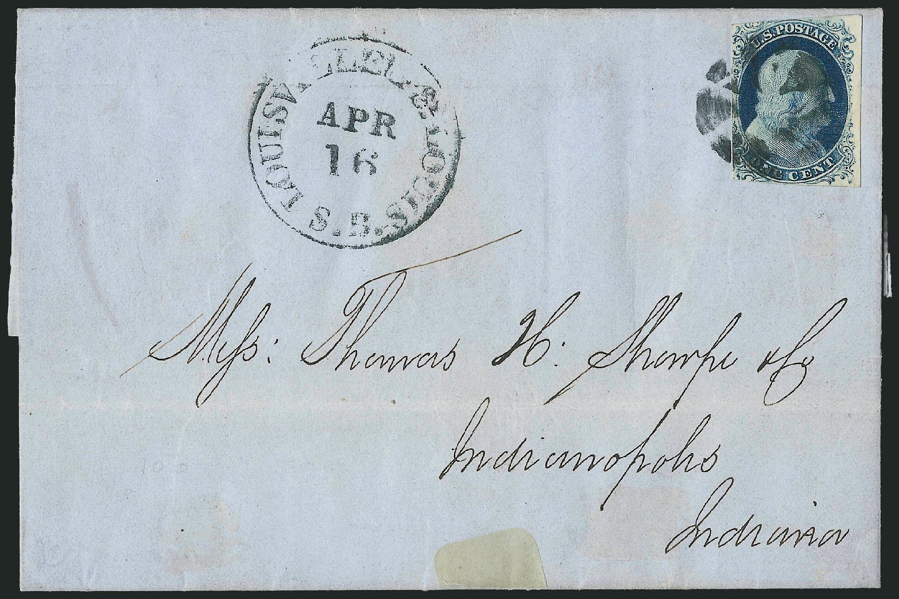 Price of US Stamp Scott Catalogue # 9: 1852 1c Franklin. Robert Siegel Auction Galleries, Sep 2010, Sale 994, Lot 868