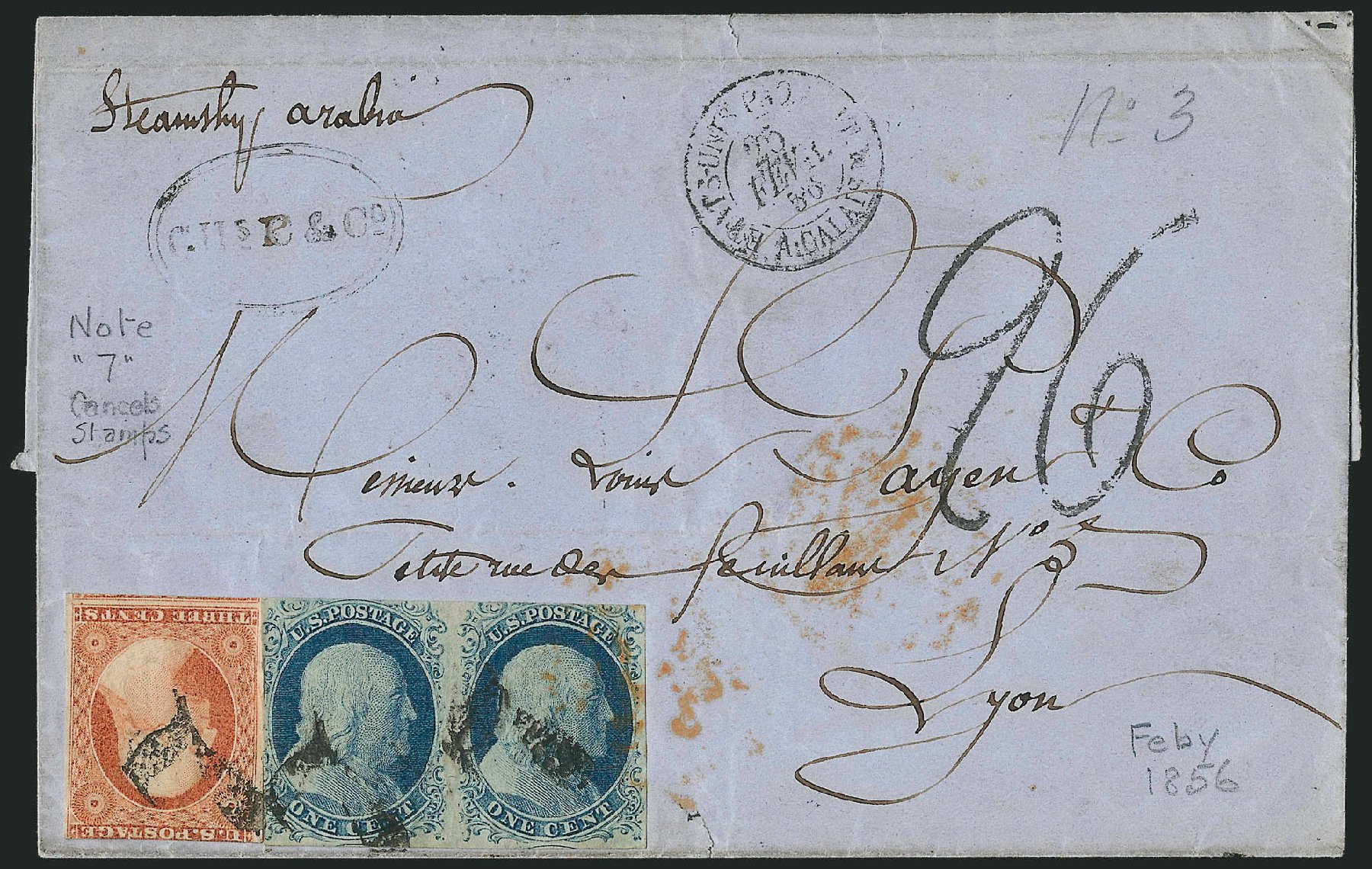 Cost of US Stamp Scott #9 - 1c 1852 Franklin. Robert Siegel Auction Galleries, Sep 2010, Sale 994, Lot 898