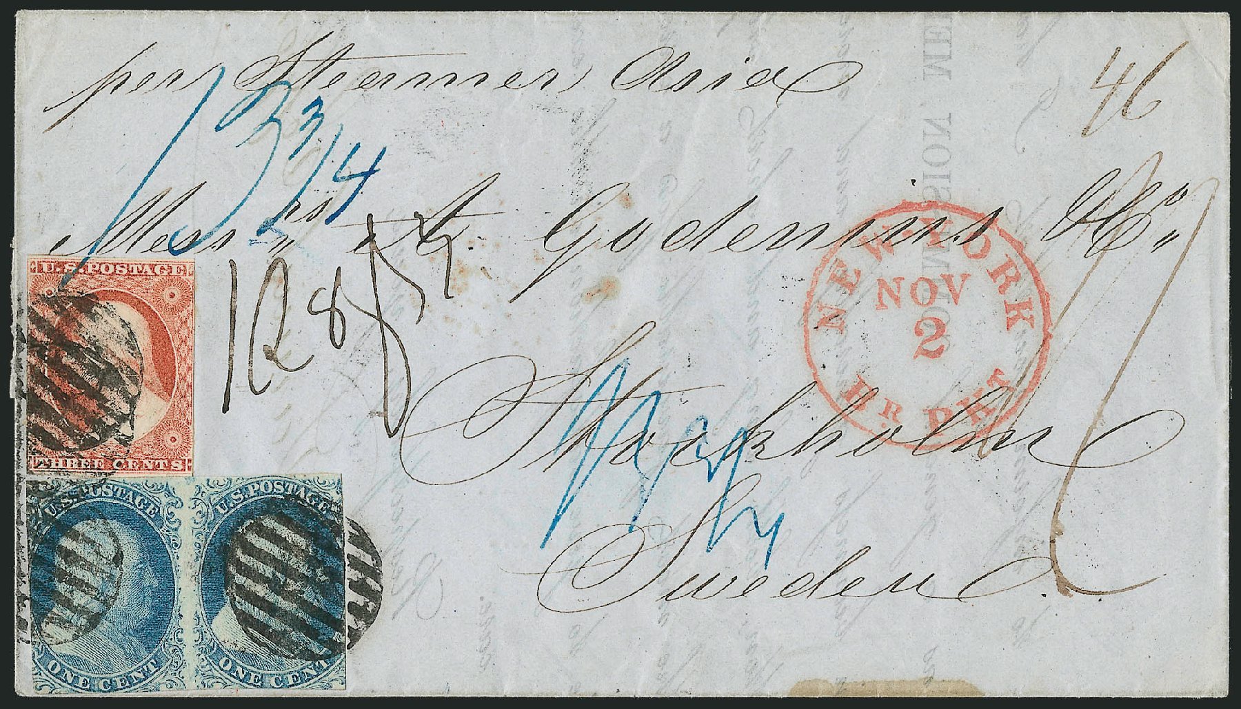 Prices of US Stamp Scott Catalogue # 9: 1852 1c Franklin. Robert Siegel Auction Galleries, Sep 2010, Sale 994, Lot 908