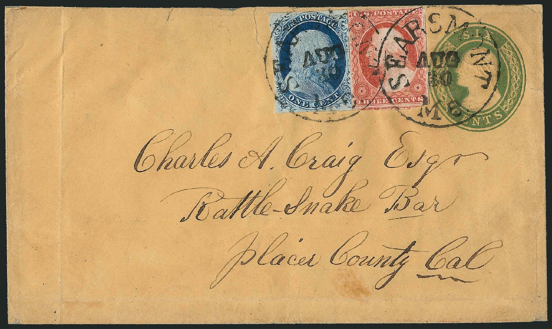 Prices of US Stamp Scott Cat. 9: 1852 1c Franklin. Robert Siegel Auction Galleries, Dec 2010, Sale 998, Lot 288
