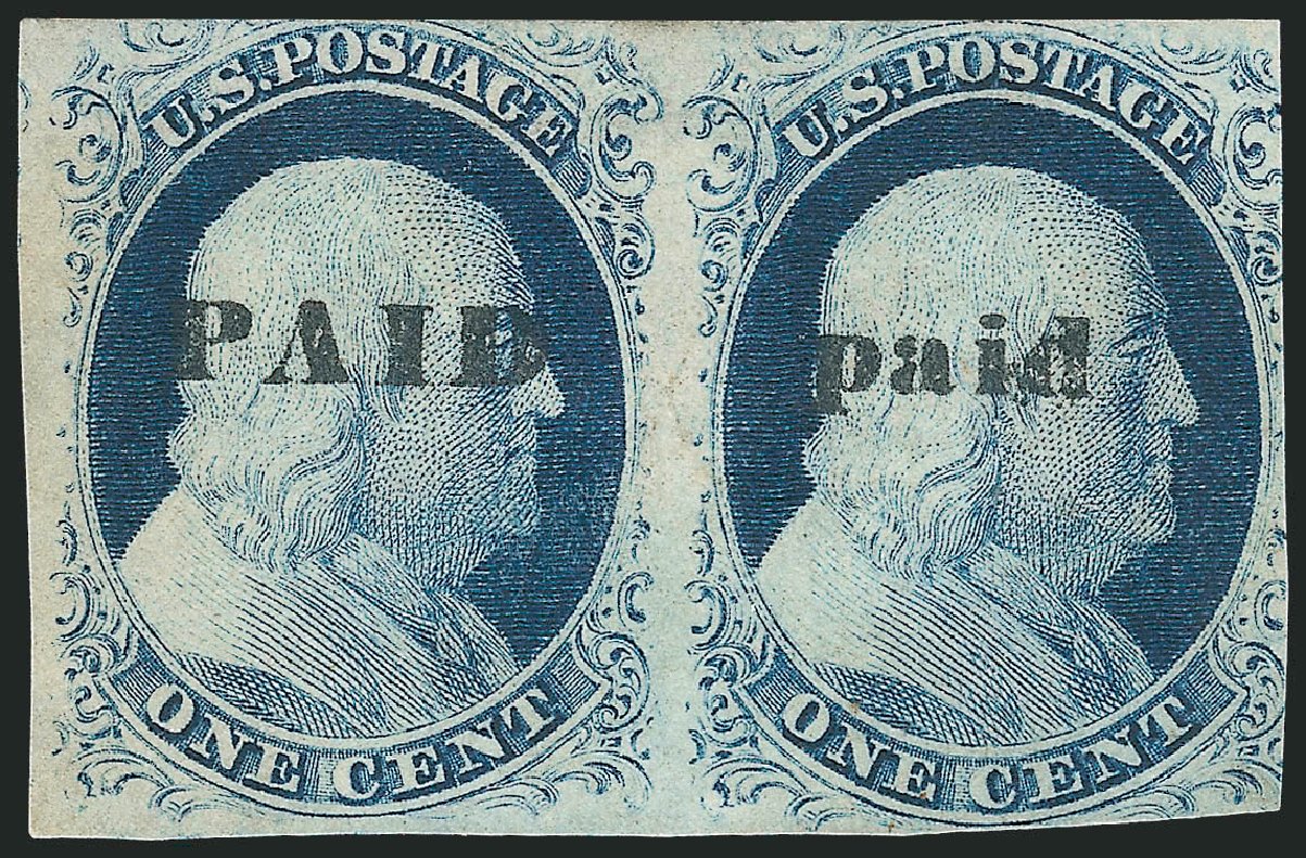 Prices of US Stamps Scott Catalog # 9 - 1c 1852 Franklin. Robert Siegel Auction Galleries, Sep 2010, Sale 994, Lot 859