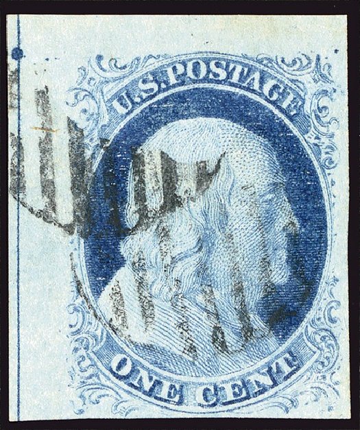 US Stamps Price Scott Cat. #9: 1c 1852 Franklin. Spink Shreves Galleries, Jan 2014, Sale 146, Lot 149