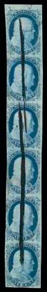 US Stamps Value Scott 9: 1852 1c Franklin. Matthew Bennett International, Dec 2007, Sale 325, Lot 1410