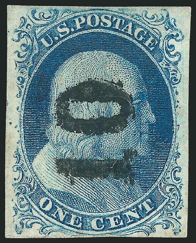 Costs of US Stamps Scott Catalogue #9 - 1852 1c Franklin. Robert Siegel Auction Galleries, Dec 2010, Sale 998, Lot 180