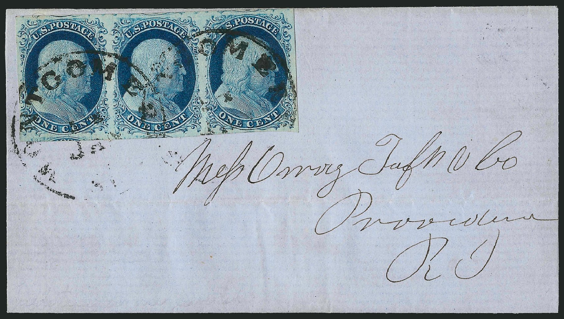 Price of US Stamp Scott Catalogue #9: 1852 1c Franklin. Robert Siegel Auction Galleries, Dec 2010, Sale 998, Lot 280