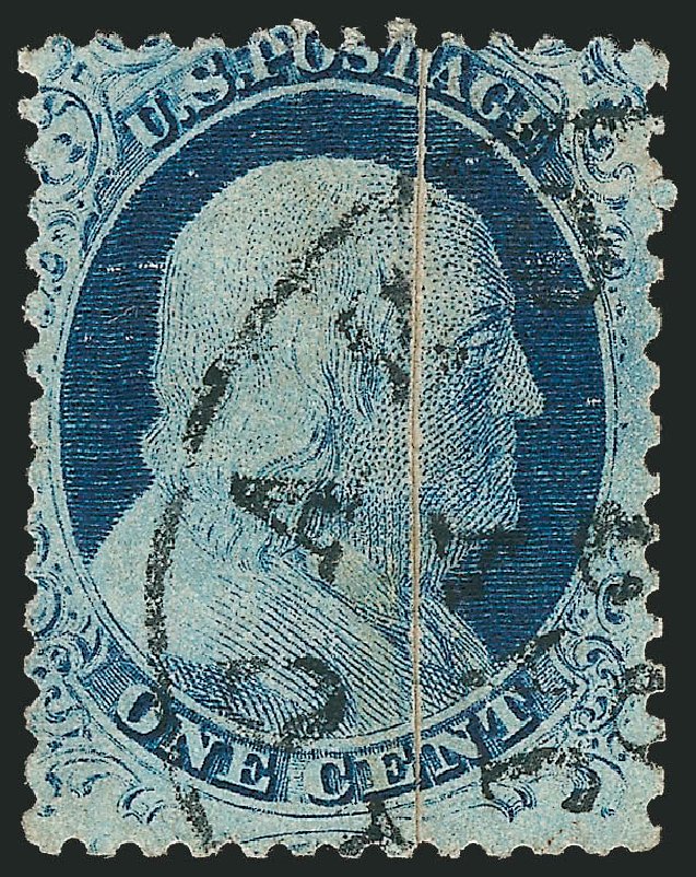 Cost of US Stamps Scott Catalogue # 9 - 1c 1852 Franklin. Robert Siegel Auction Galleries, Mar 2011, Sale 1006, Lot 1001
