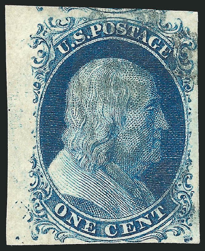 Value of US Stamps Scott # 9 - 1c 1852 Franklin. Robert Siegel Auction Galleries, Sep 2010, Sale 994, Lot 801