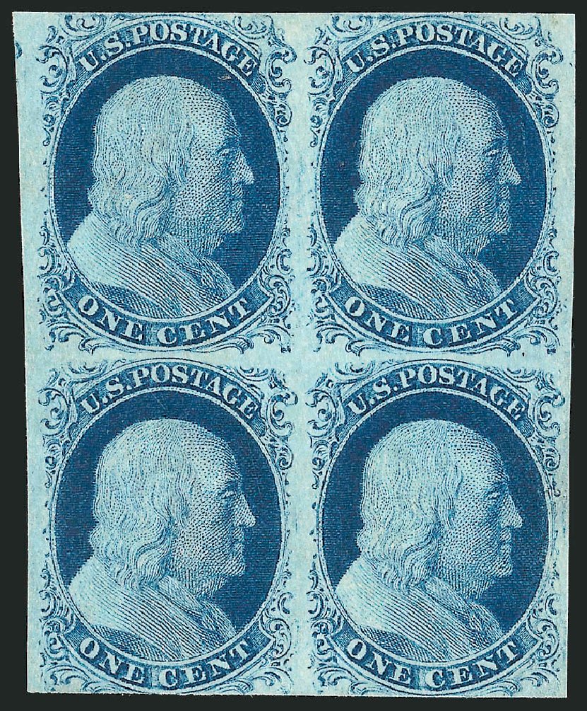 Price of US Stamp Scott Catalogue # 9: 1c 1852 Franklin. Robert Siegel Auction Galleries, Sep 2010, Sale 994, Lot 821