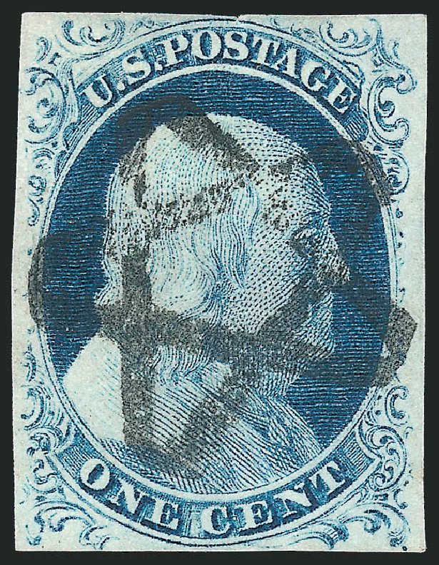 US Stamp Prices Scott Catalog 9 - 1852 1c Franklin. Robert Siegel Auction Galleries, Sep 2010, Sale 994, Lot 841