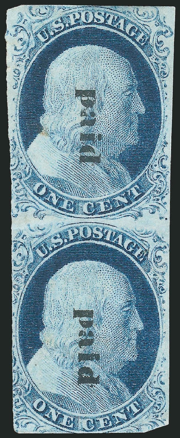 US Stamp Prices Scott Catalog #9 - 1c 1852 Franklin. Robert Siegel Auction Galleries, Sep 2010, Sale 994, Lot 861
