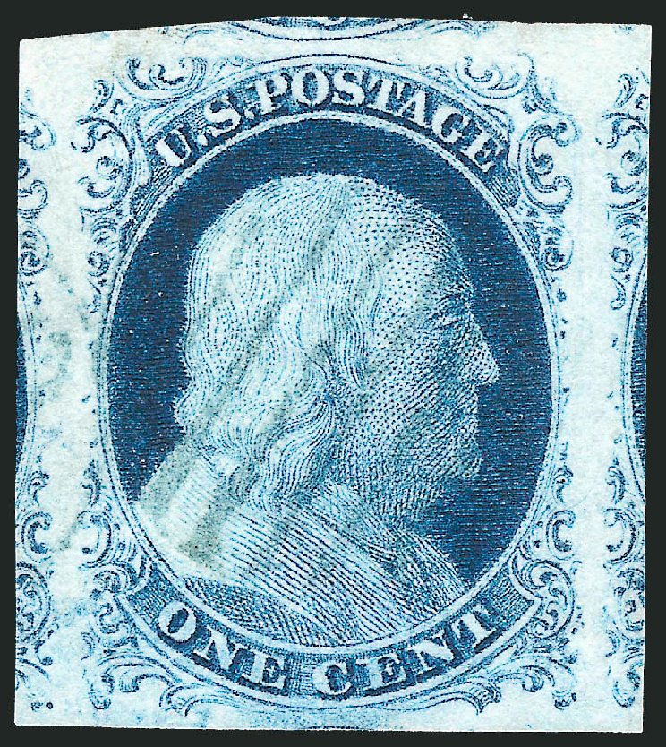 Price of US Stamps Scott Catalogue #9: 1c 1852 Franklin. Robert Siegel Auction Galleries, Dec 2010, Sale 998, Lot 131