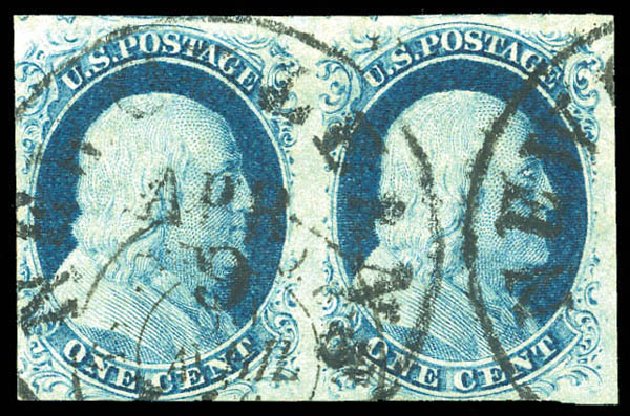 Prices of US Stamps Scott #9: 1c 1852 Franklin. Matthew Bennett International, Dec 2008, Sale 330, Lot 1364