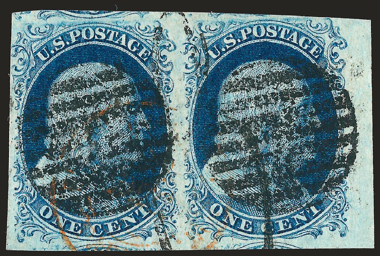 Cost of US Stamps Scott 9: 1c 1852 Franklin. Robert Siegel Auction Galleries, Oct 2008, Sale 963, Lot 124
