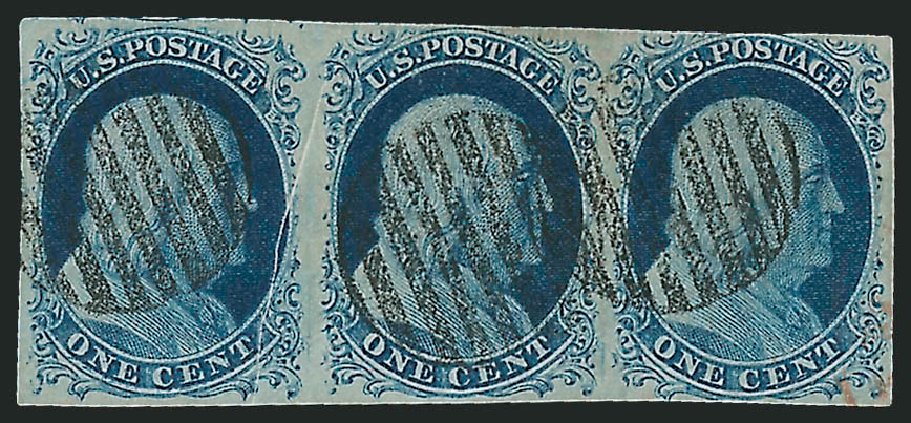Prices of US Stamp Scott Catalog # 9: 1852 1c Franklin. Robert Siegel Auction Galleries, Oct 2008, Sale 963, Lot 134